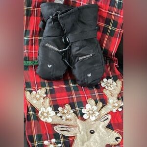 Gordini Black Winter 🛷 Mittens Jr Small VNPLC